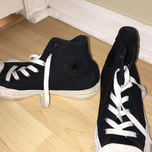 All black converse